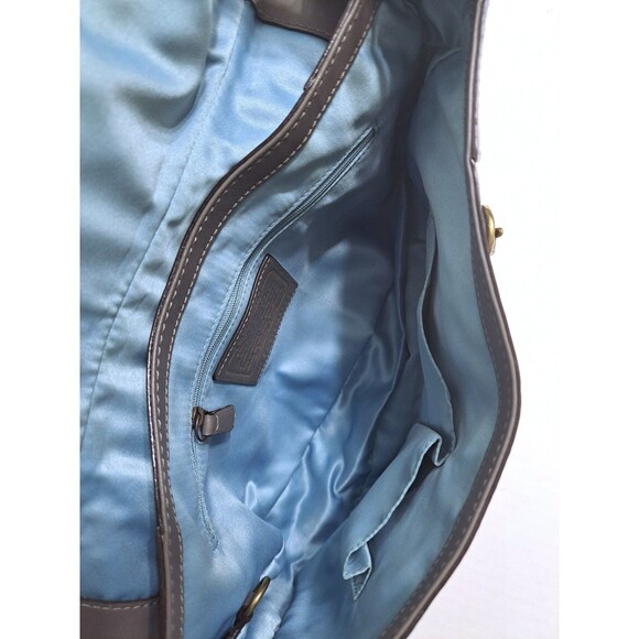 Vintage Coach Gray Leather Garcia Bag Hobo Legacy Pockets Shoulder F0893-12654 - Picture 10 of 12